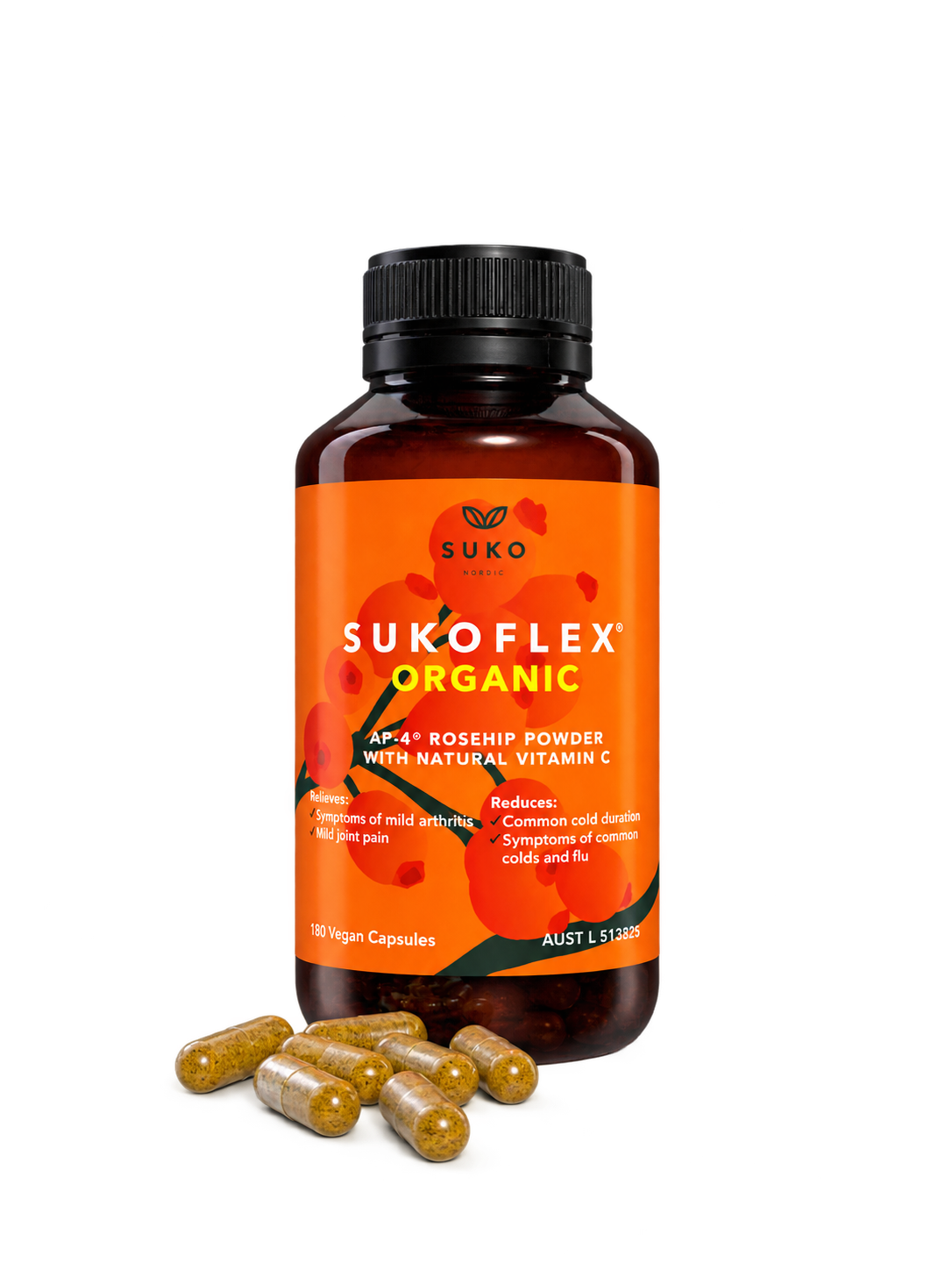 SUKOFLEX® Rosehip Powder (AP-4®) - Capsules