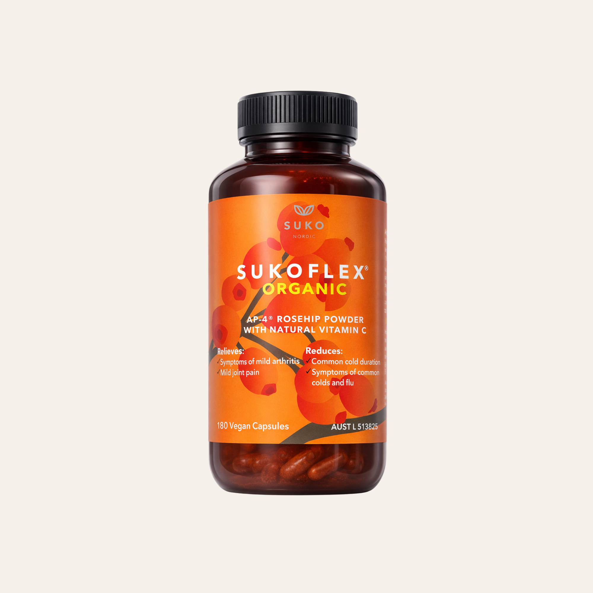 SUKOFLEX® Rosehip Powder (AP-4®) - Capsules